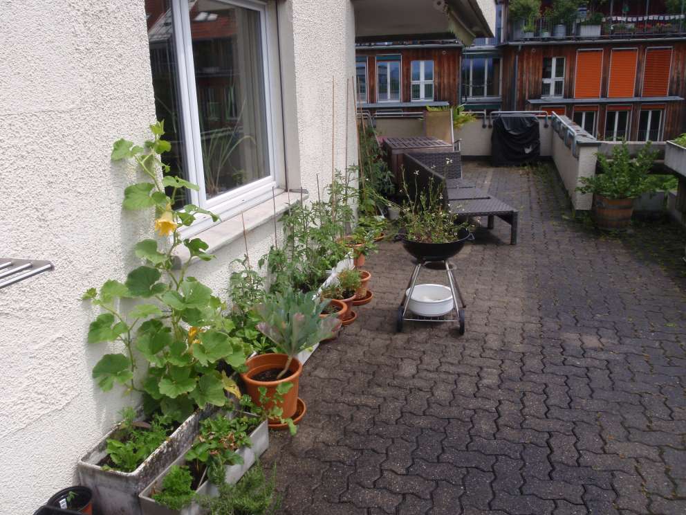 Balkon in West-Ost Ansicht